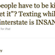 Illustration for article titled People Still Dare To Text Drive When Oprah Is On The Road